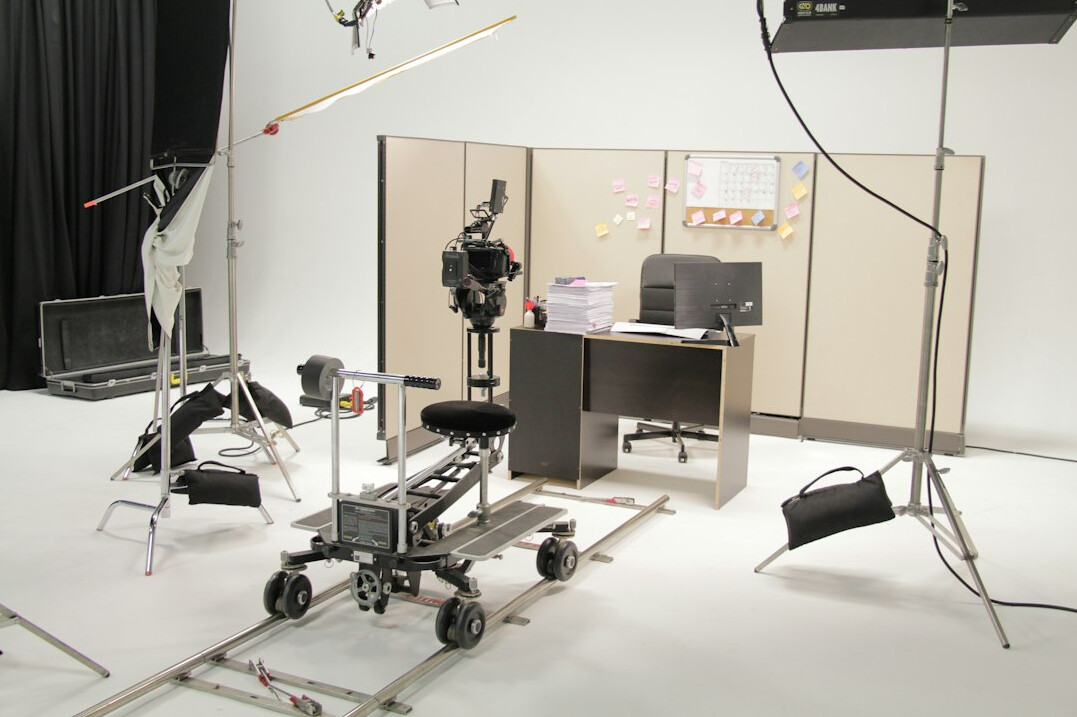 german television studio interior