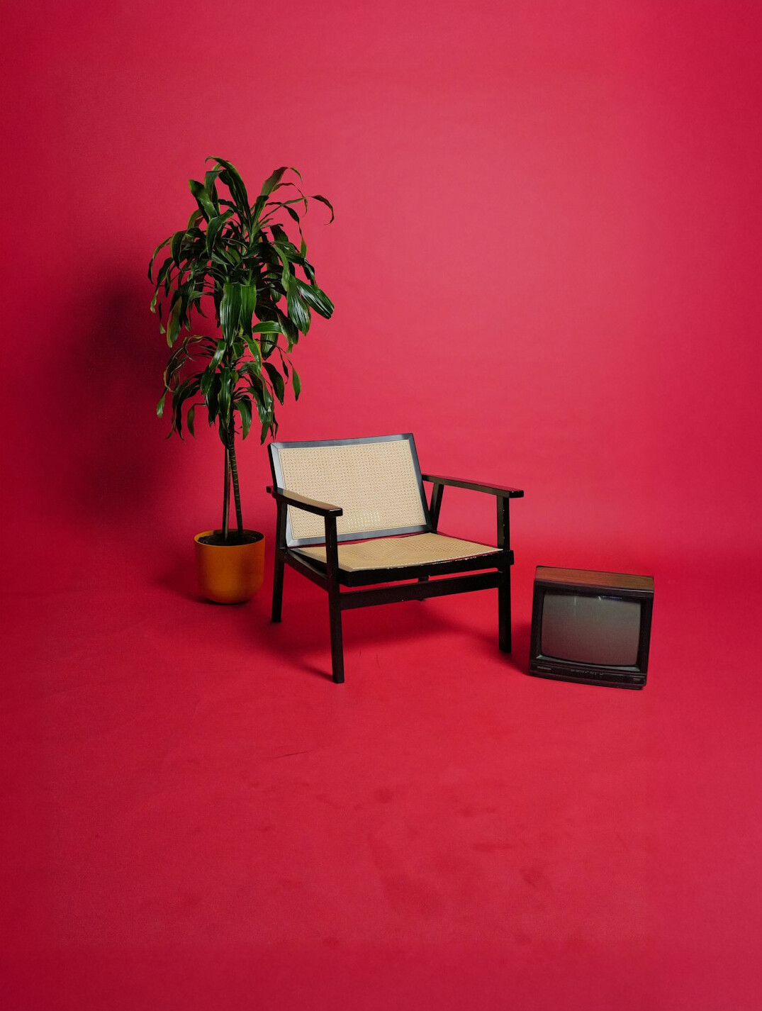 modern tv studio set